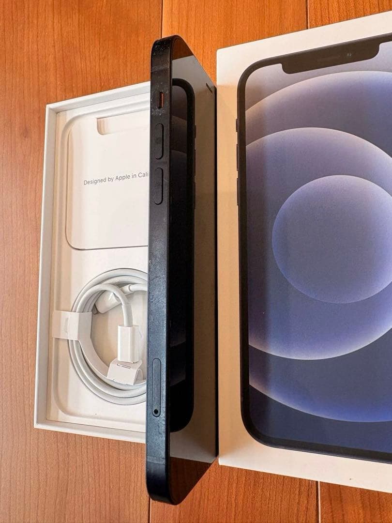 Apple iPhone 12 ブラック256GB 本体 箱付き