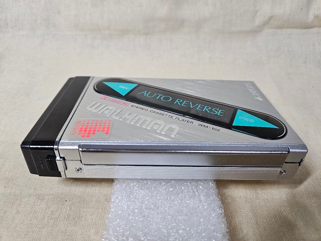 整備済み動作美品 WM-102 カセットウォークマン　ポータブルプレイヤー