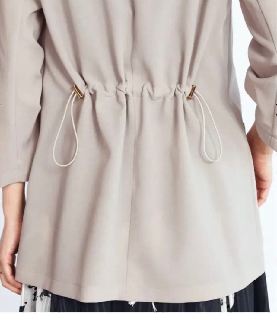 新品＊FENNEL フェンネルギャザースリーブテーラーカラージャケット ヤマダヤ