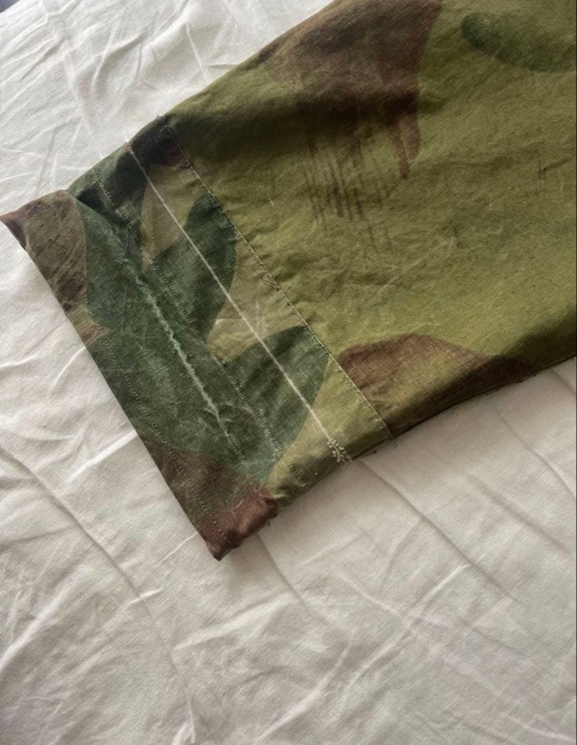 50s ベルギー軍　ブラッシュストロークカモフラージュパンツ