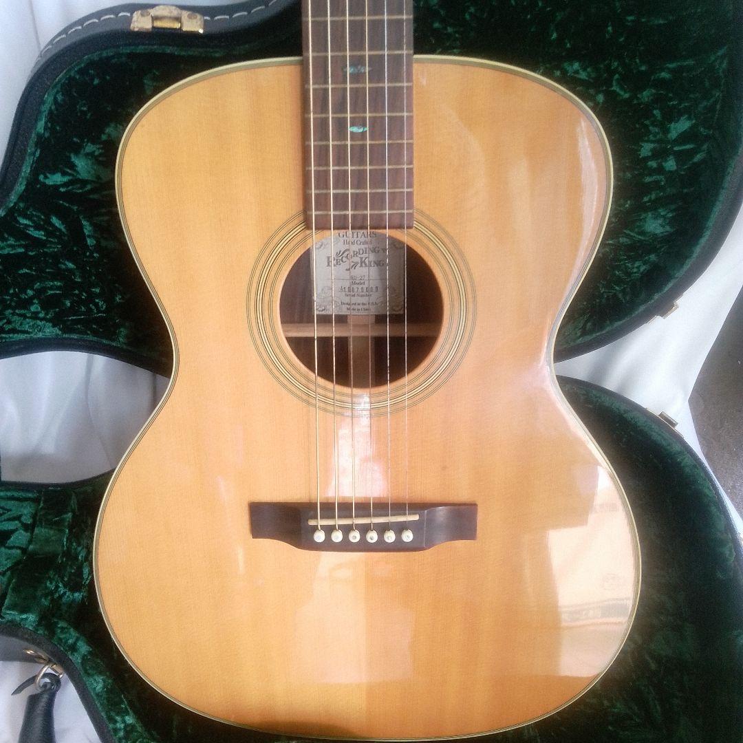 Recording King RO-27 アコースティックギター ケース付き