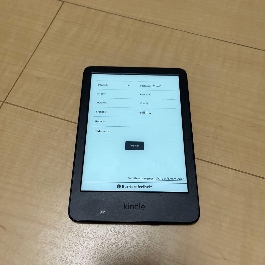Amazon Kindle + カバー付き