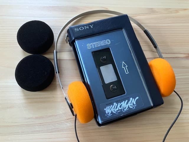 超希少品 高音質 整備済完全動作品 SONY TPS-L2 新品ヘッドホン付☆