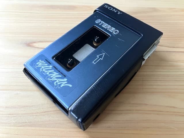 超希少品 高音質 整備済完全動作品 SONY TPS-L2 新品ヘッドホン付☆