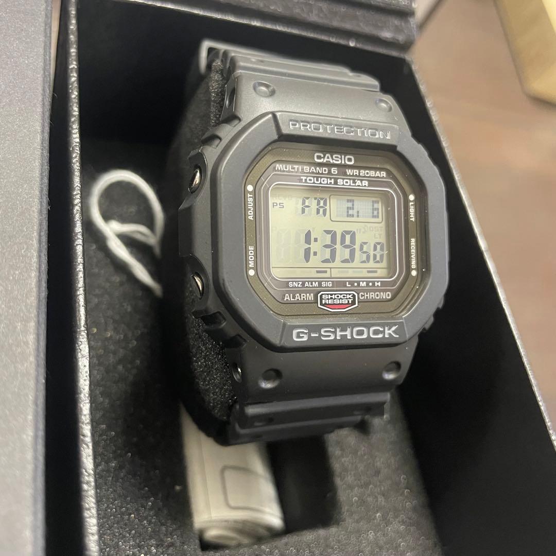 【美品】G-SHOCK GW-5000U-1JF 電波タフソーラー