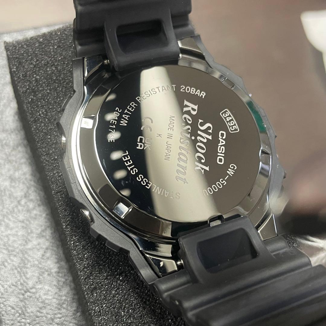【美品】G-SHOCK GW-5000U-1JF 電波タフソーラー