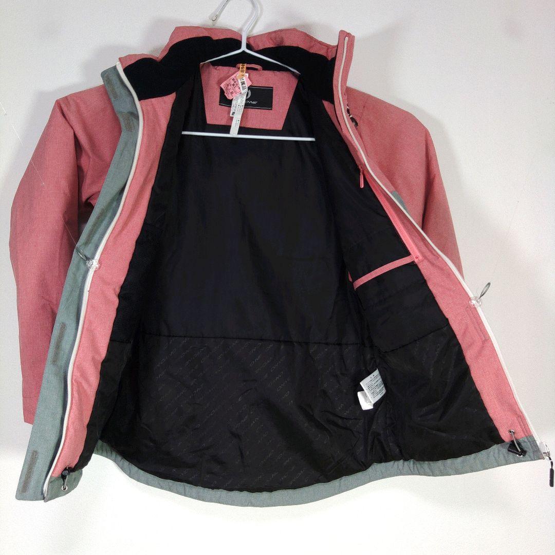 レディース　L　スキー　スノーボードウェア　上下セット　ピンク　グレー　ブラック