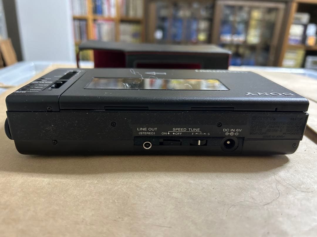 ソニー ウォークマン WM-D6 元箱&未使用付属品(デモテープ・ストラップ)付