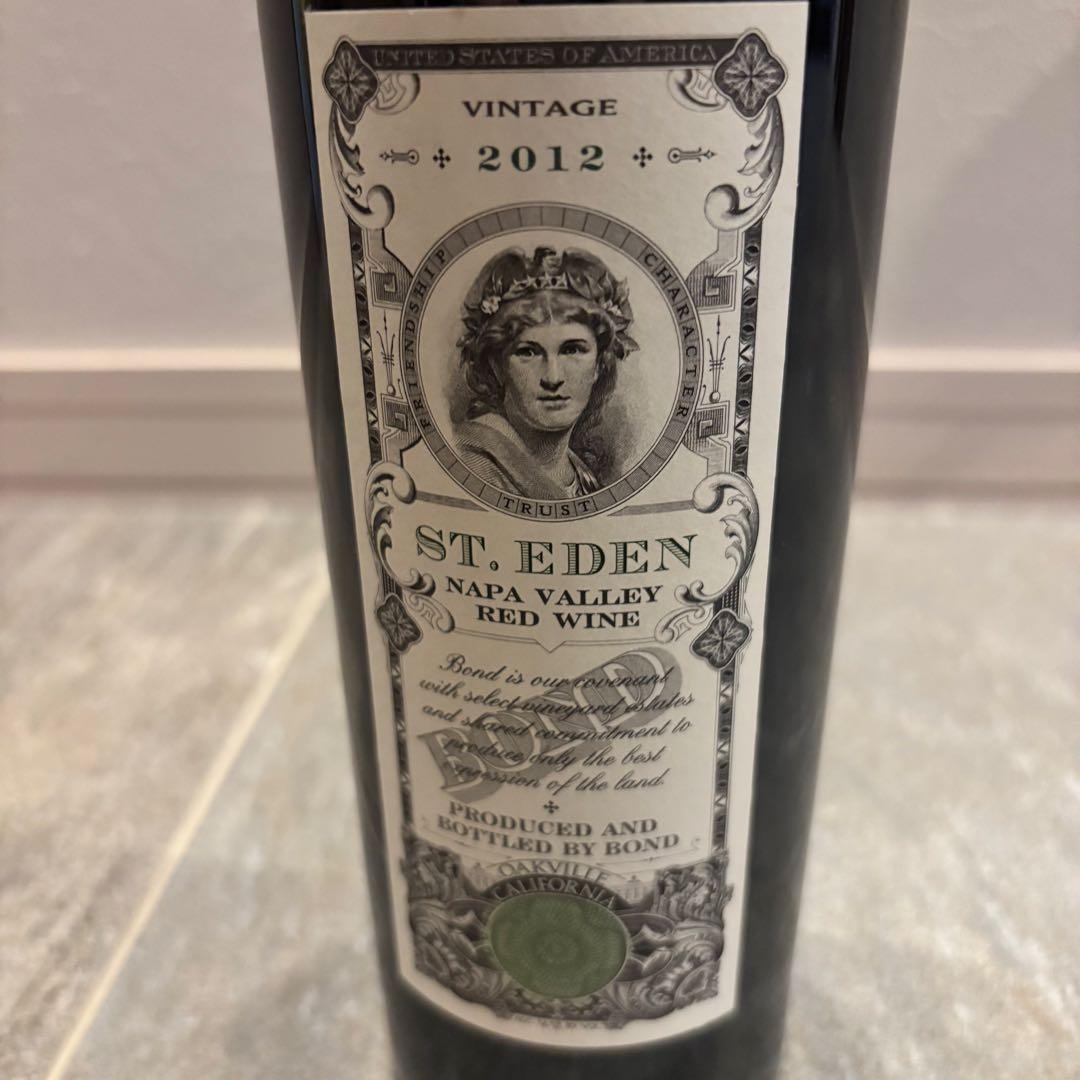 セントエデン2012 St. Eden ナパバレー 赤ワイン 750ml