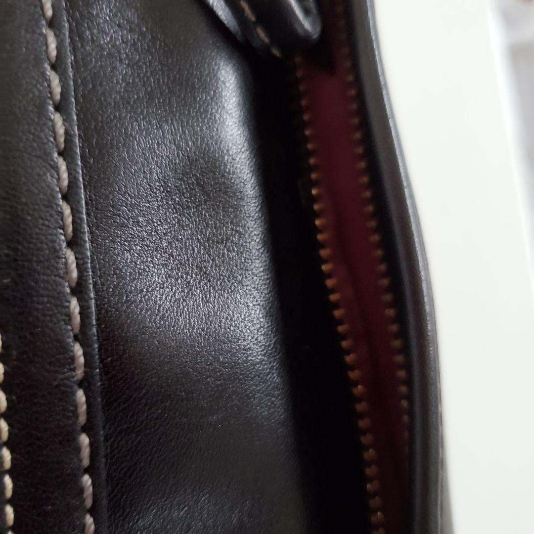 美品　COACH コーチ　ショルダーバッグ　トートバッグ　レザー　黒　レディース