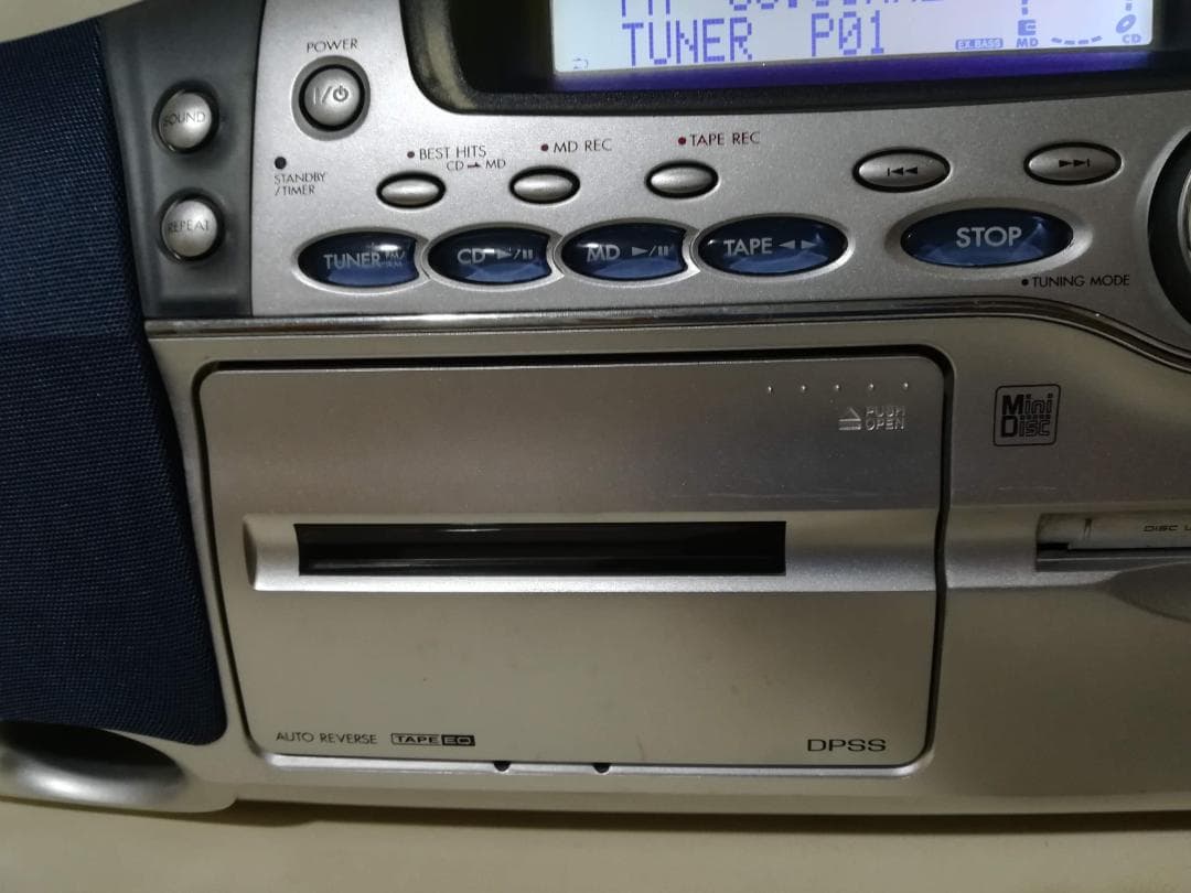 希少 動作品 ケンウッド MDX-F55 MDステレオシステム RAMPAGE