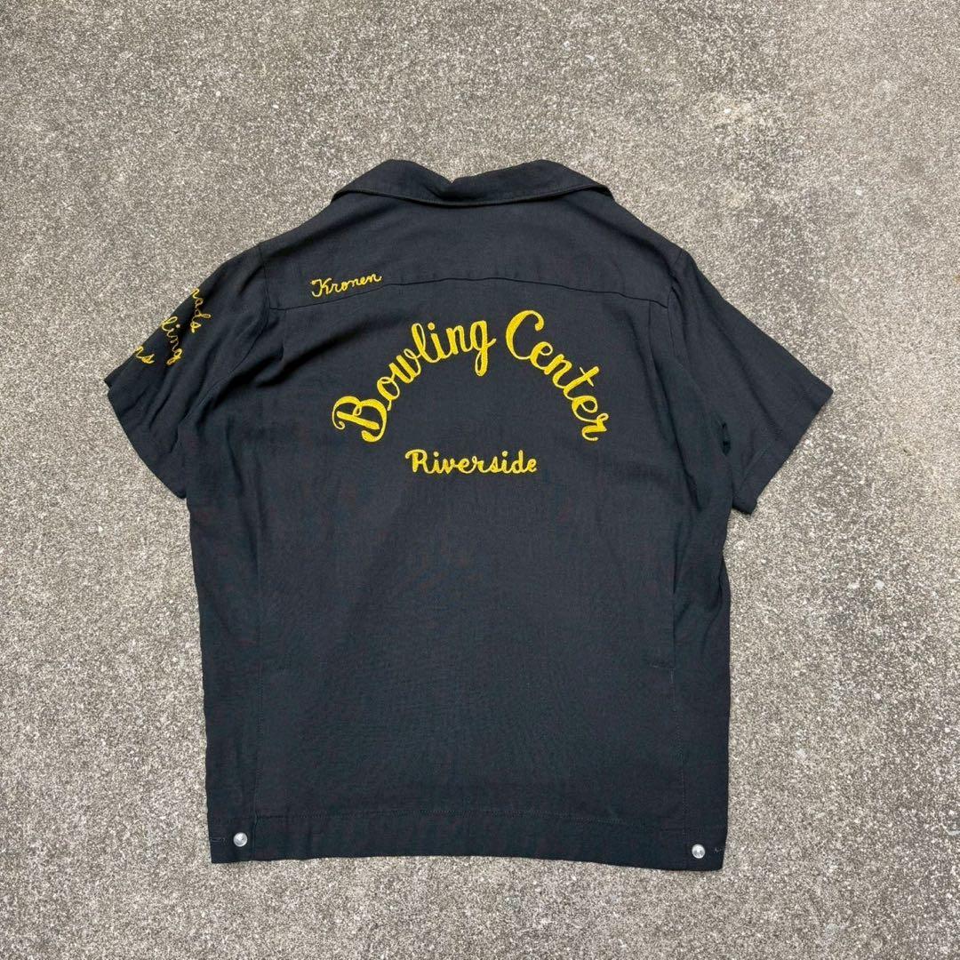 希少 60s Mr. Mort's ボウリングシャツ レーヨンシャツ チェーン