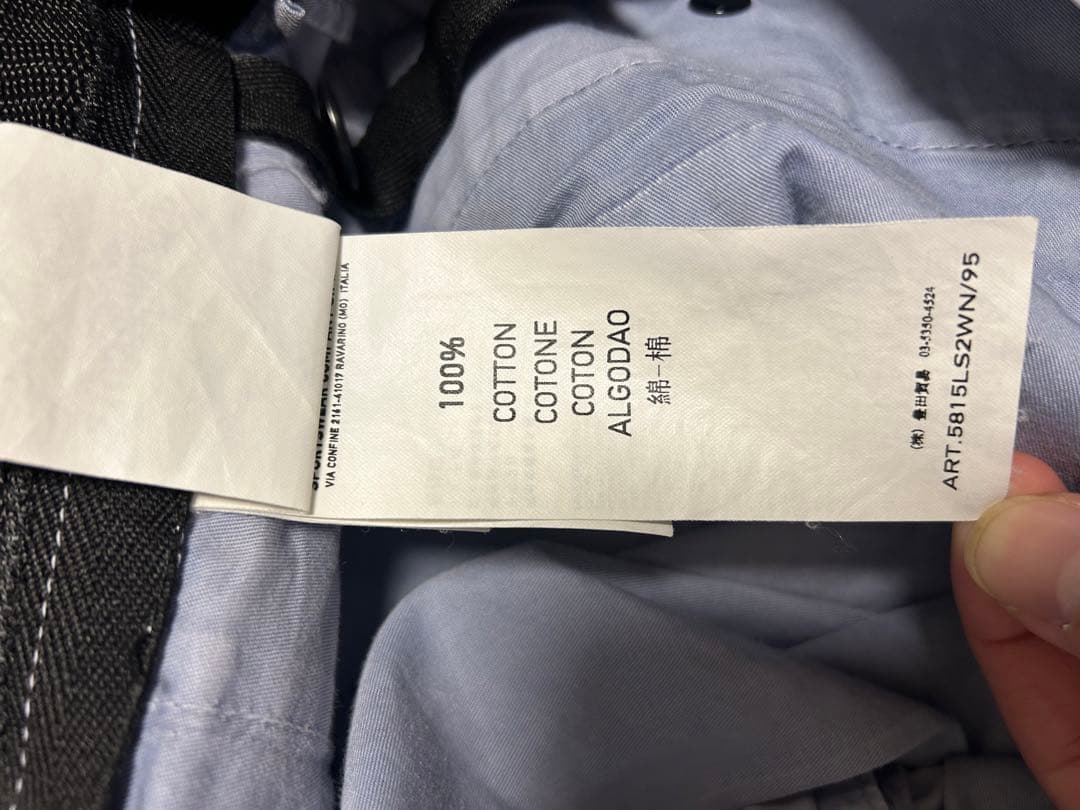 STONE  ハーフパンツ ウォッシュ加工　ブルー