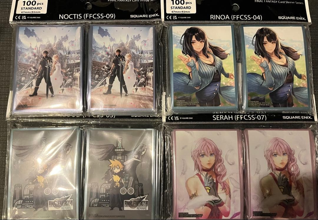 スクエア ファイナルファンタジースリーブ 7個セット