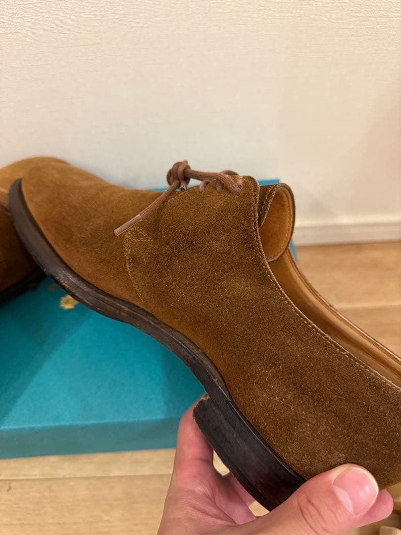 クロケット&ジョーンズ DARTMOUTH タバコスエード サイズ6E