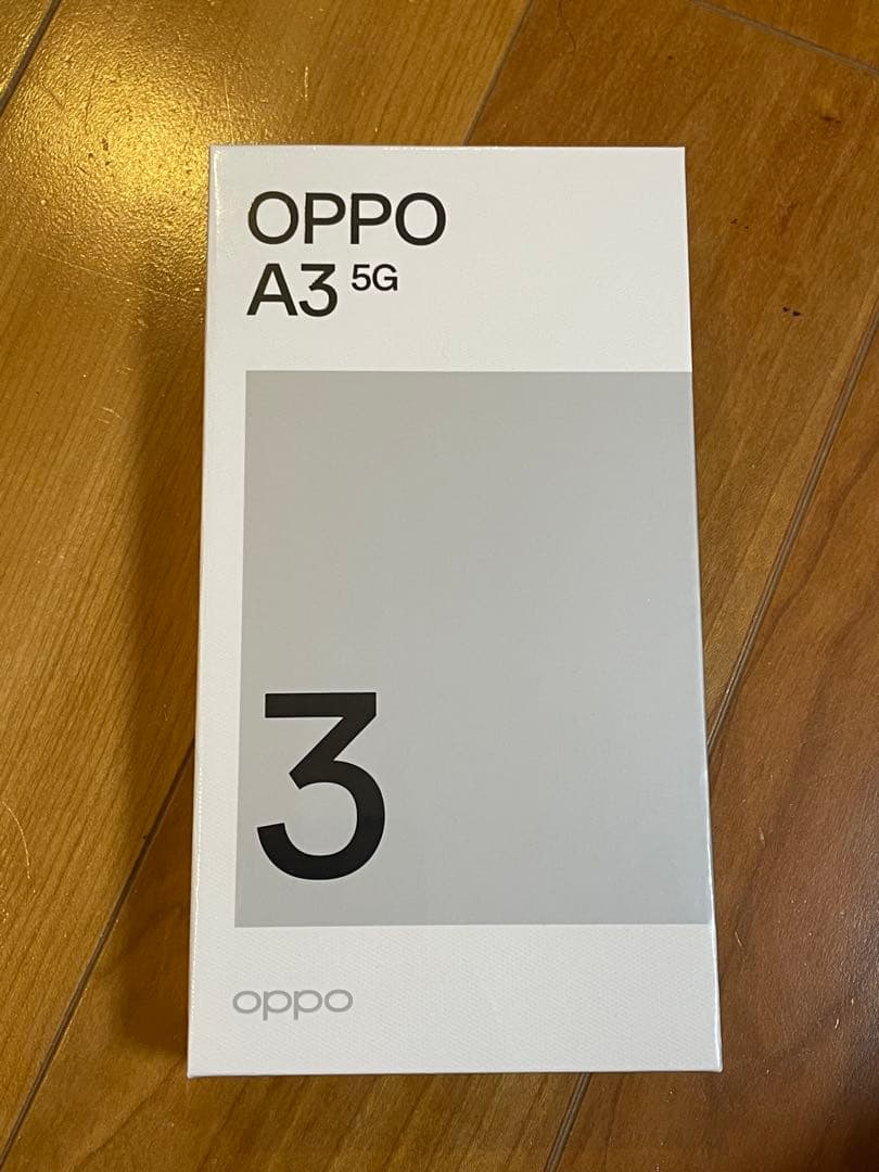 OPPO A3 5G ブラック　128GB 未開封品