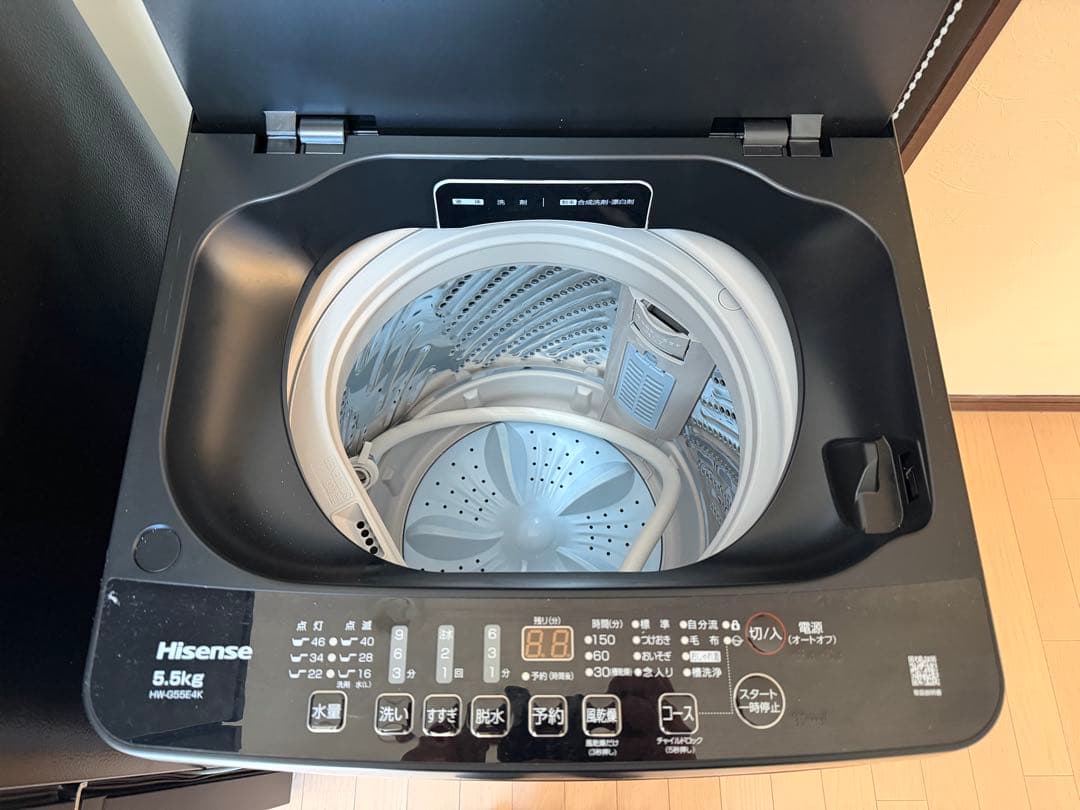ハイセンス　洗濯機　HW-G55E4K