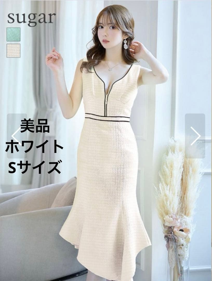 DEA. マーメイド　タイト　ミディアム　ワンピース　キャバドレス　ナイトドレス