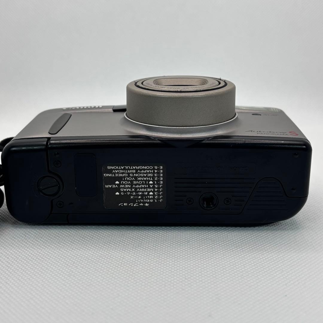 【美品・完動品】　Canon AutoboyS フィルムカメラ　動作確認済