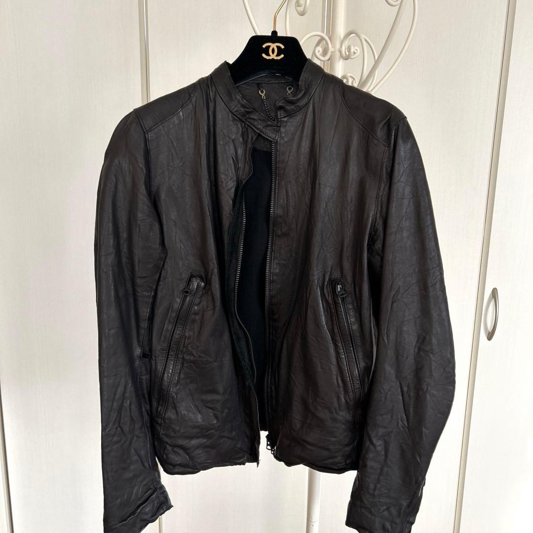 美品‼️sisiiシングルライダース　ジャケット　XS