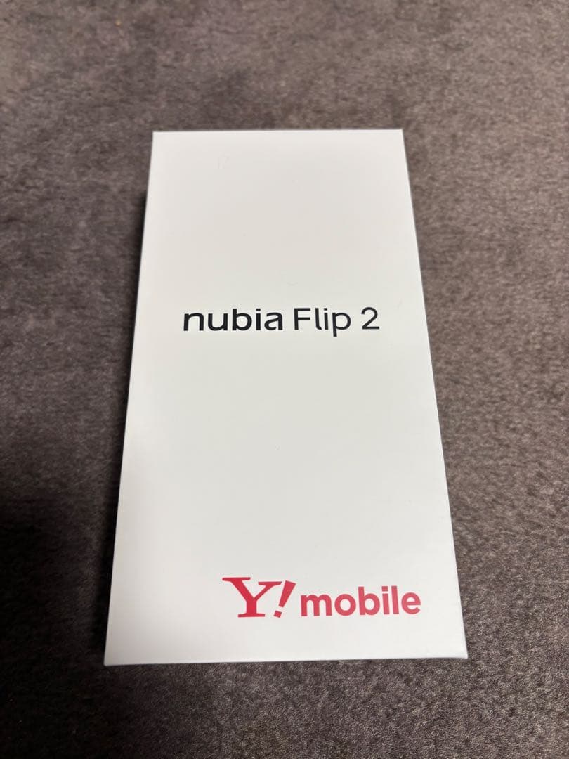 【新品未使用】nubia Flip 2 A404ZT ブラック