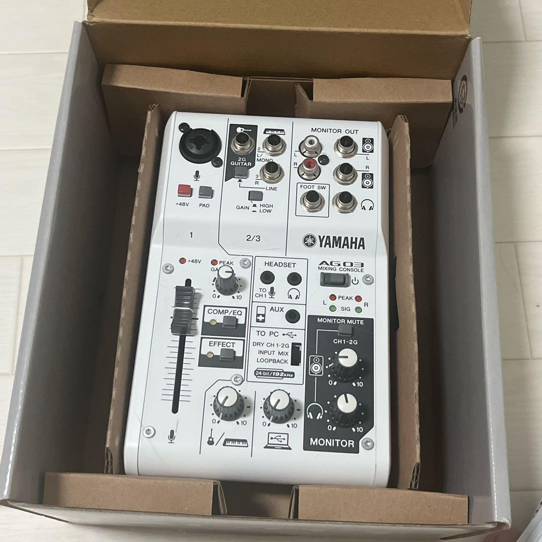 YAMAHA AG03 オーディオミキサー