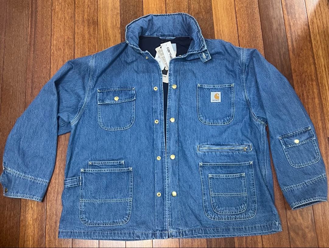 ジャケット・アウター CarharttWIP INVINCIBLE Denim Chore Coat