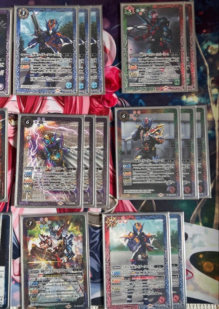⭐︎最終値下げ⭐︎仮面ライダービルド　クローズエボル　デッキ+デッキパーツ　バトスピ