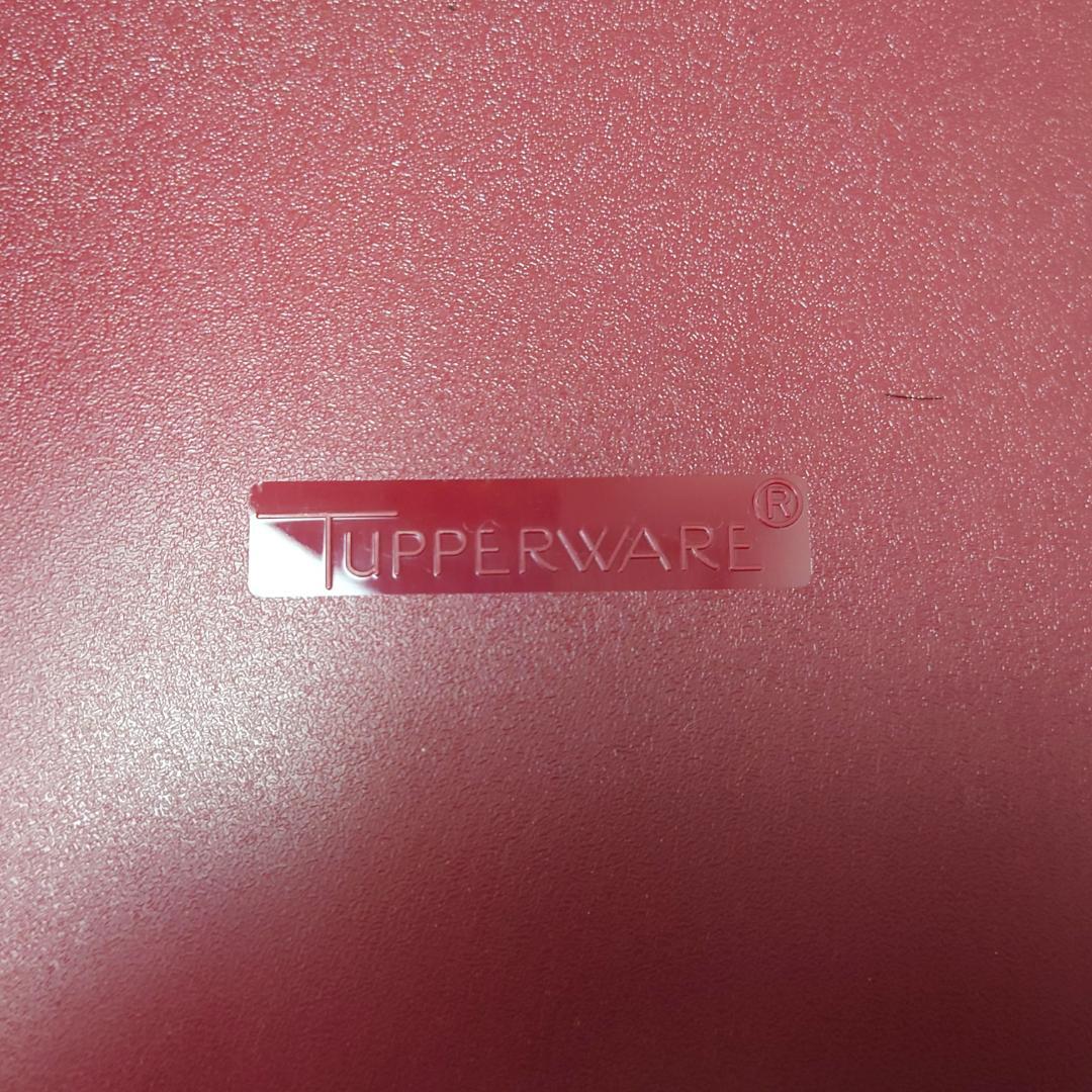タッパーウェア スーパーケース レッド 6点セット　バラ売りOK