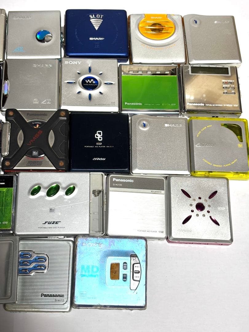 MDプレーヤー ジャンク品 30台 まとめセット