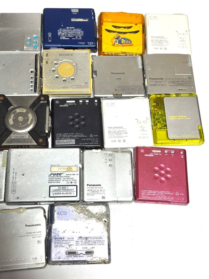 MDプレーヤー ジャンク品 30台 まとめセット