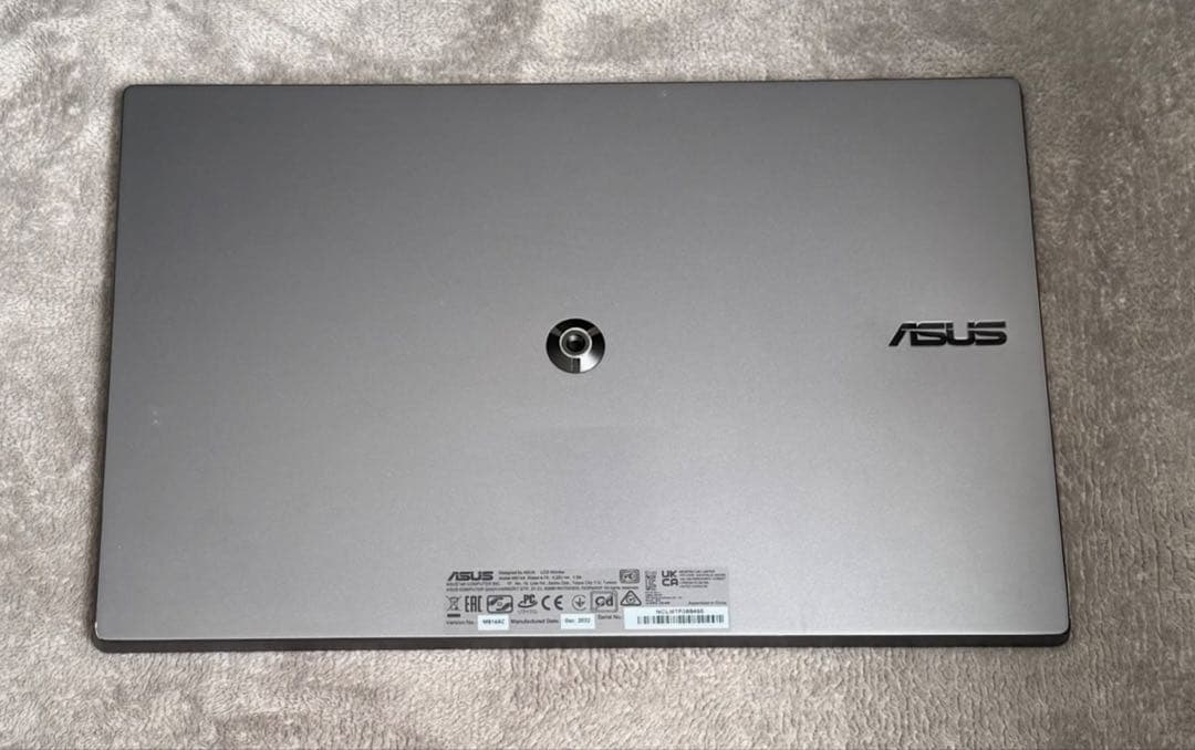 【美品】ASUS ZenScreen MB14AC 14インチポータブルモニター