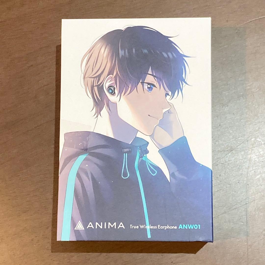 【美品】ANIMA ANW01 ワイヤレスイヤホン グラファイト