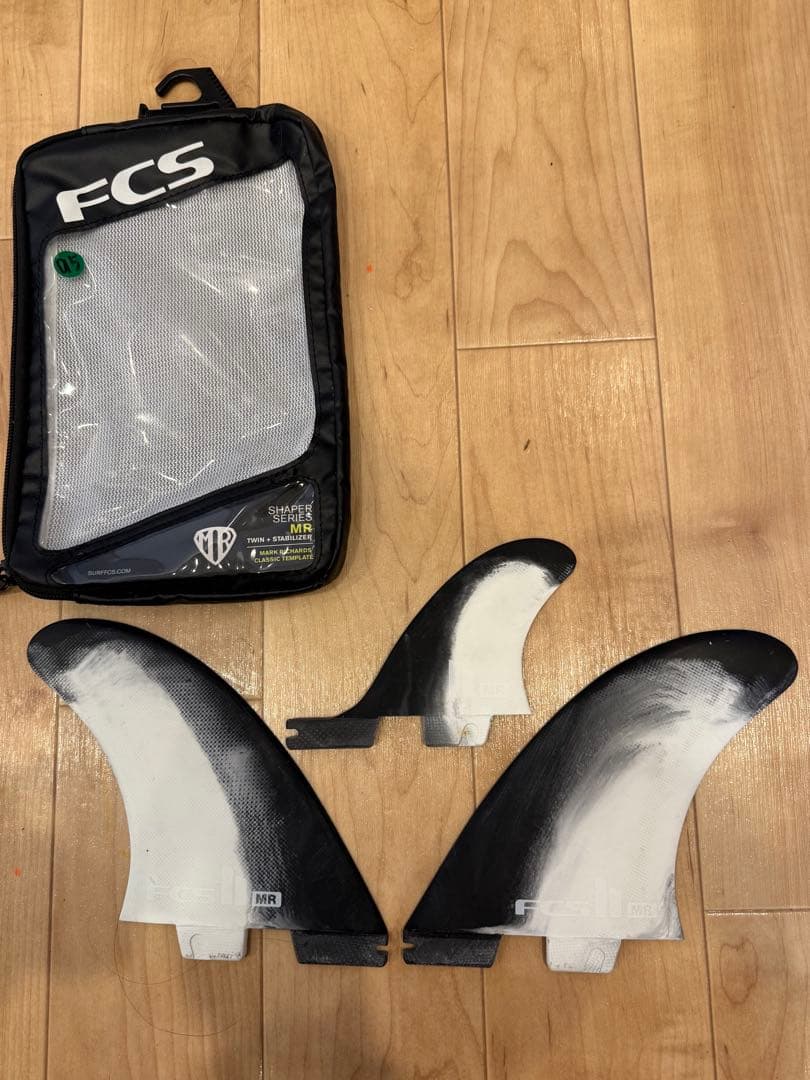 FCS MR サーフボードフィン 3枚セット