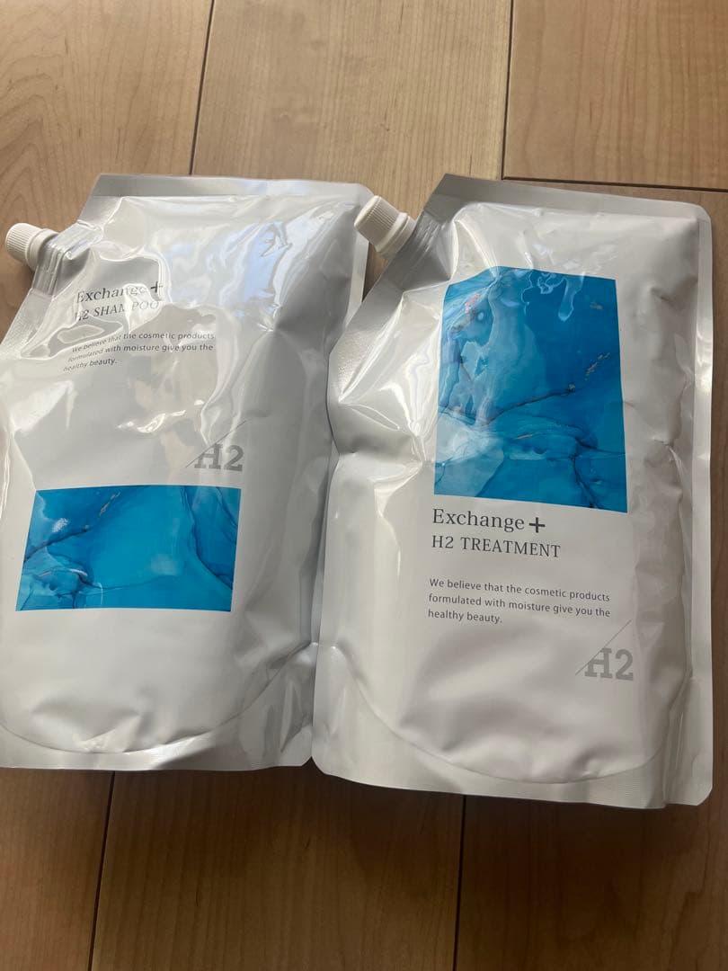 《新品未開封》エクスチェンジ　H2シャンプー & H2トリートメント 詰替セット