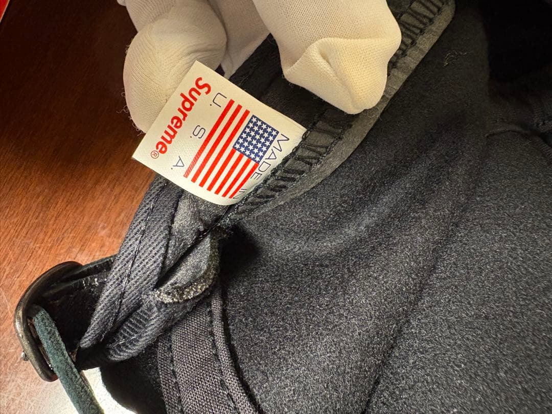 Supreme Wool Camp cap Black ナオキ