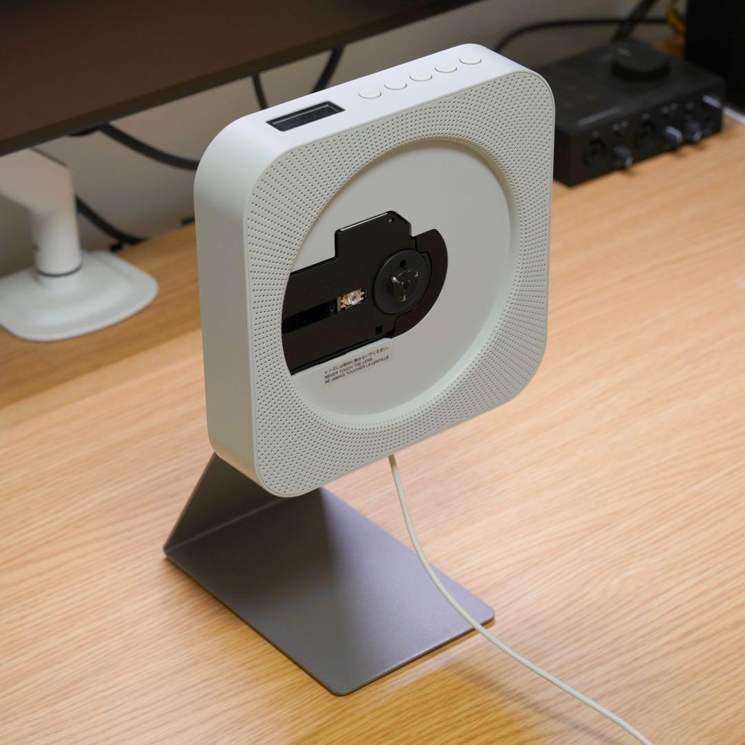 【美品】無印良品 CDプレーヤー&スタンド CPD-4