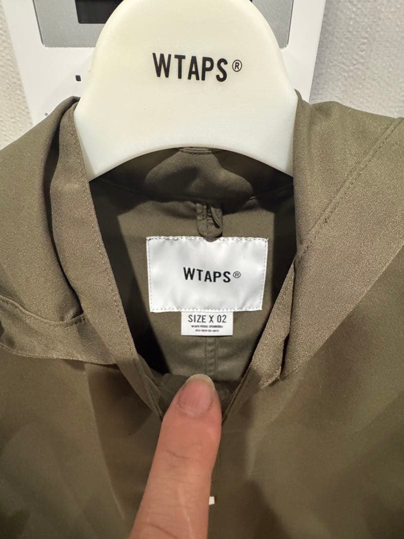 WTAPS フード付きジャケット サイズX 02 オリーブ