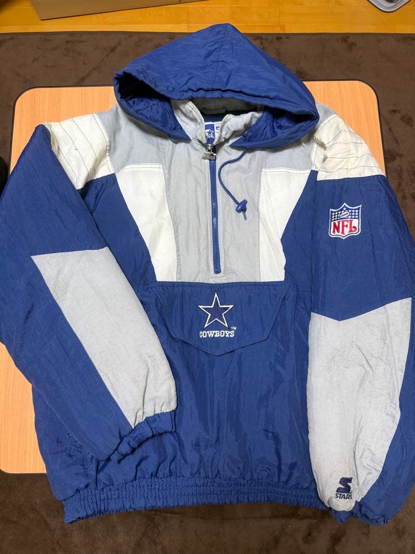 ダラス・カウボーイズ フード付きジャケット XL