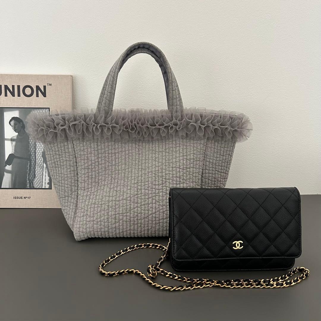 わん♡チュール付きヌビバッグ