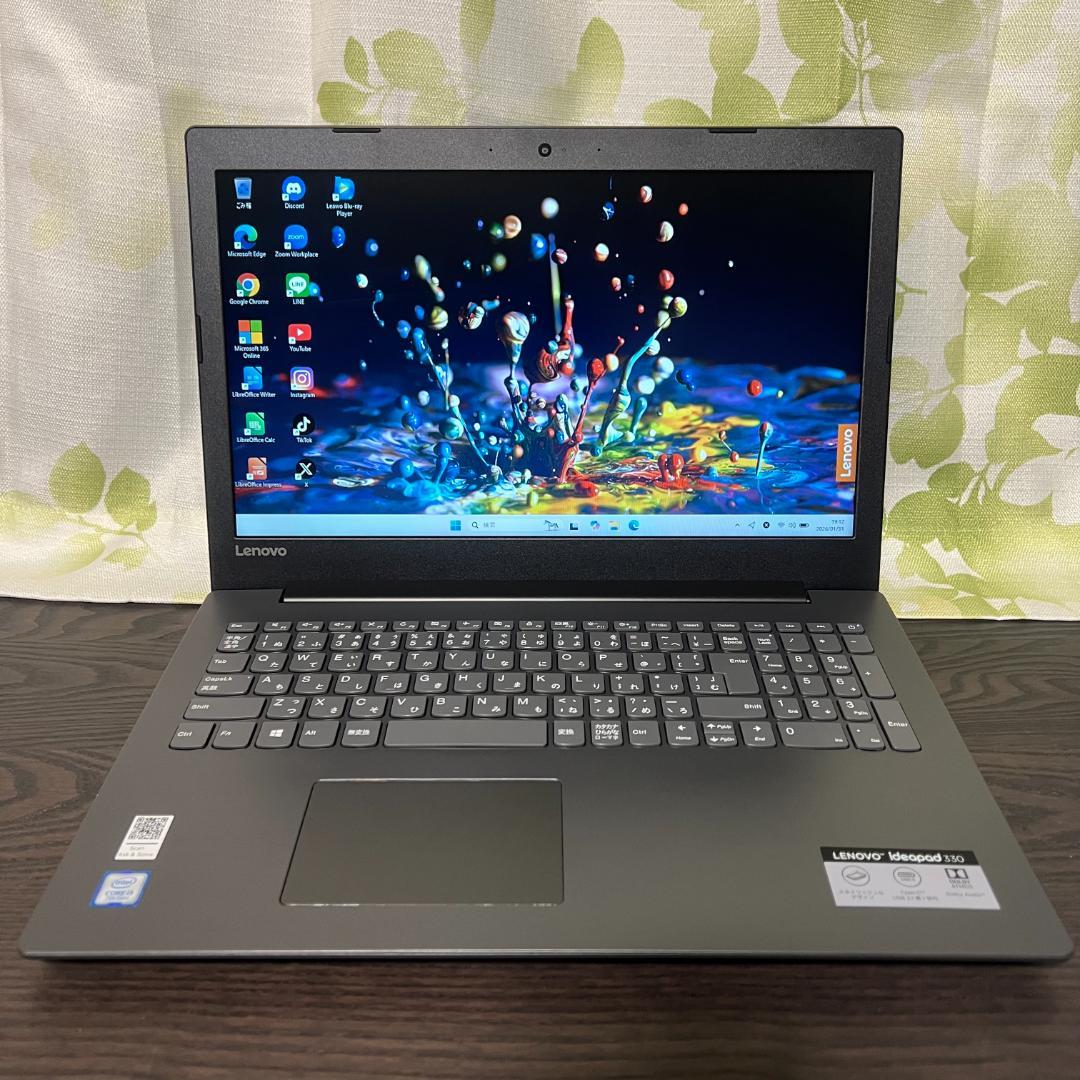 Lenovo☆Ideapad✨新品SSD256GB☆メモリ8GB☆Core i3