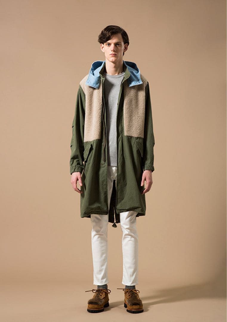 MISTERGENTLMAN ボアフィールドコート（モッズコート）Mサイズ