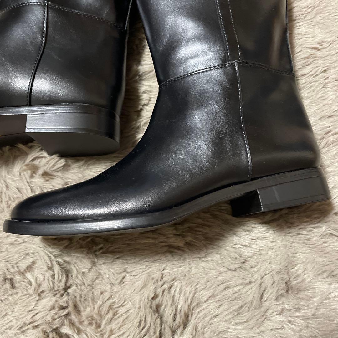 今期新品未使用　zara乗馬風ロングブーツ