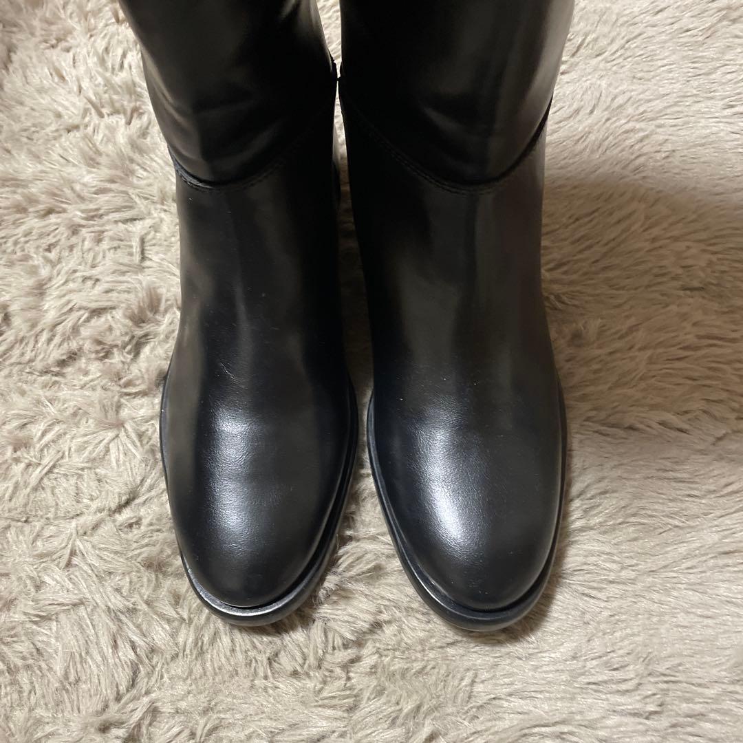今期新品未使用　zara乗馬風ロングブーツ