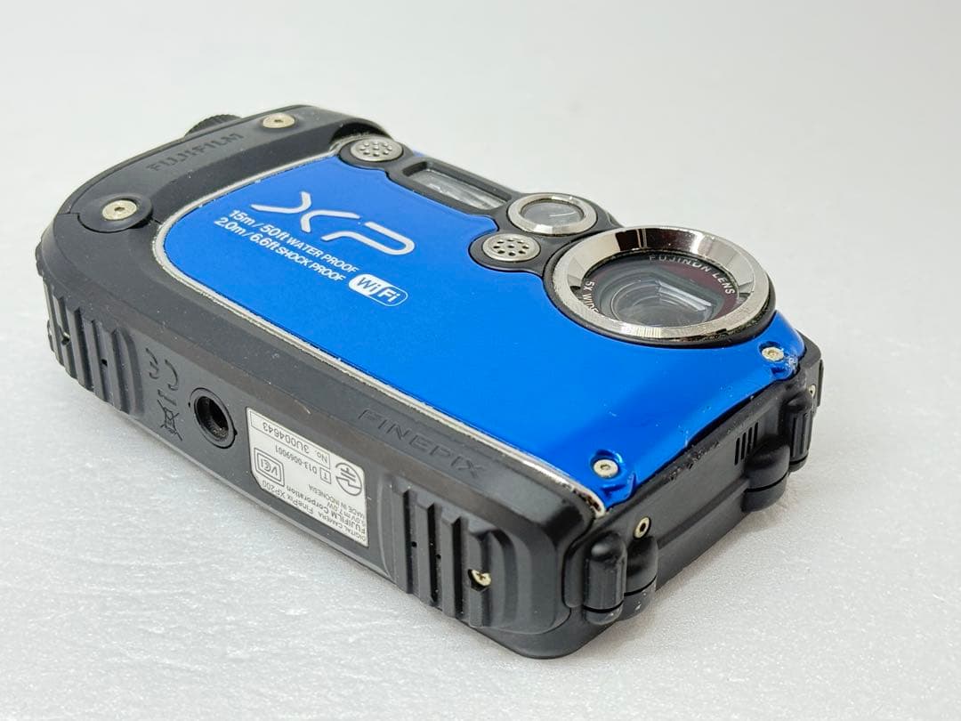 Fujifilm FinePix XP200 ブルー 動作確認済 防水コンデジ