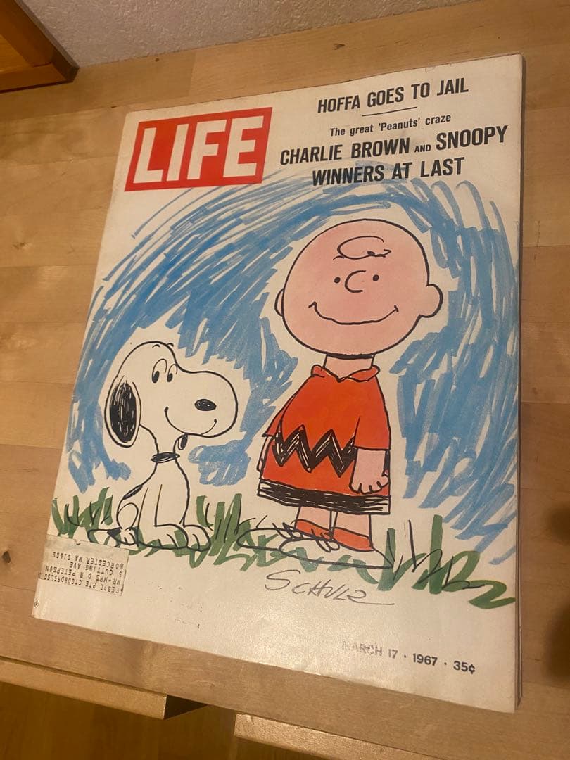 ⭐️レア　LIFE 雑誌　スヌーピー　ビンテージ