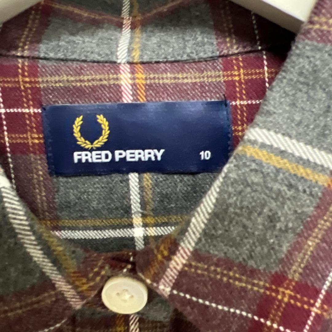 FRED PERRY シャツワンピース ポロシャツ