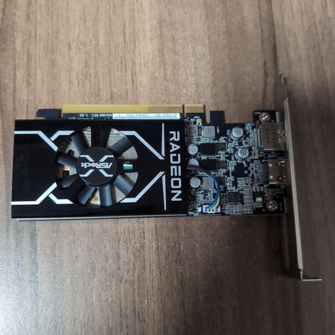 グラフィックボード・グラボ・ビデオカード ASRock Radeon RX 6400 4GB Low Profile