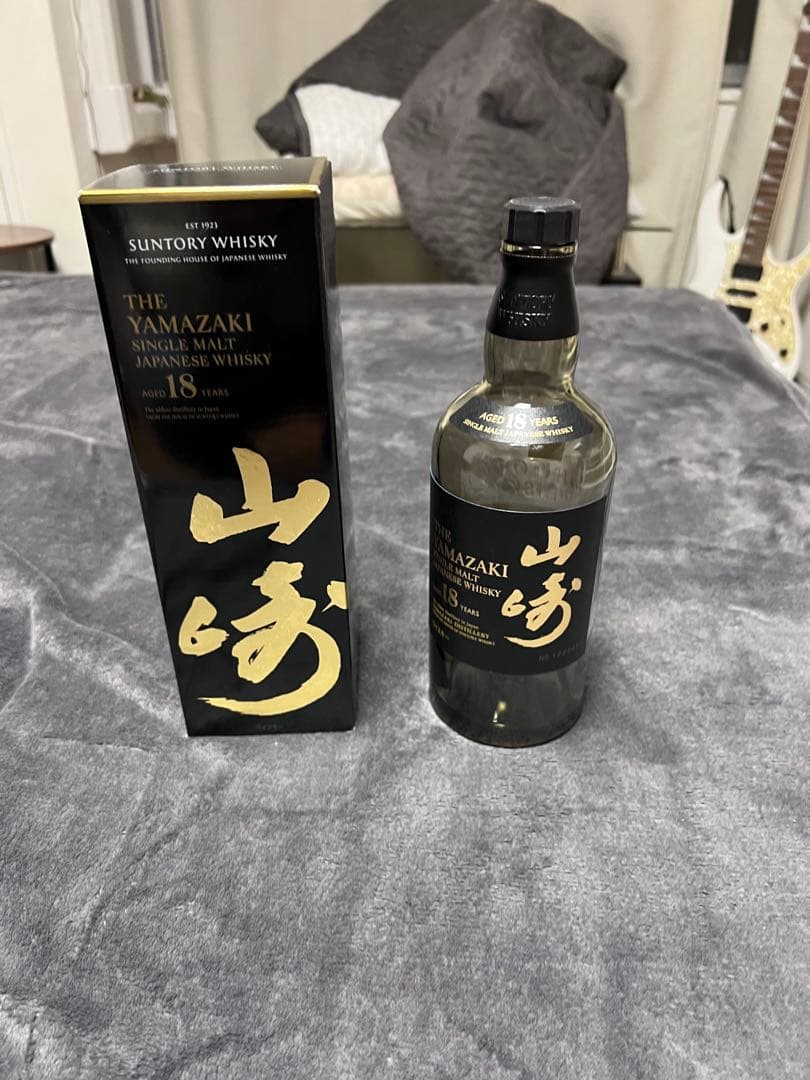 山崎18年空セット