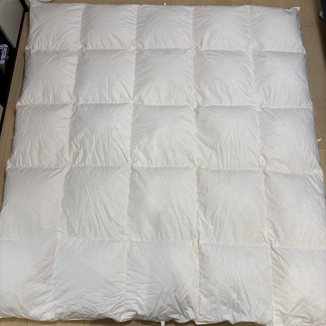 ホワイトダック 掛け布団 190x210 cm